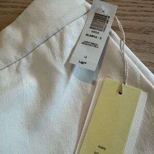 Wilfred Cream Elastic Waist Pants